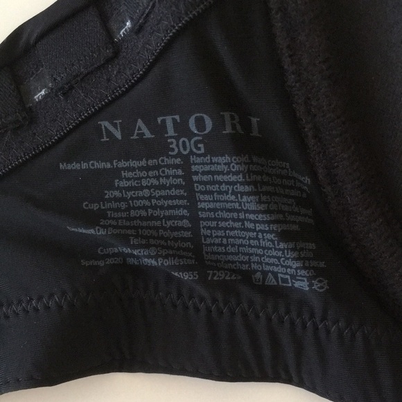 Natori Strapless Bra Black 30G - Picture 13 of 14